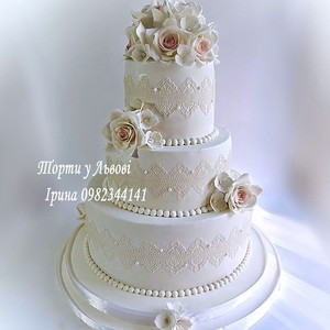 Весільні торти від  пані Ірини, фото 31