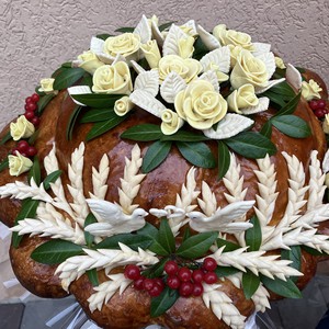 Весільний хліб для благословення.  Мирослава, фото 11