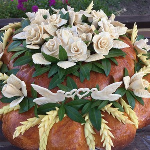 Весільний хліб для благословення.  Мирослава, фото 18