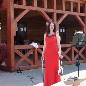 Наталия Горщар - скрипачка и вокалитка на праздник, фото 7