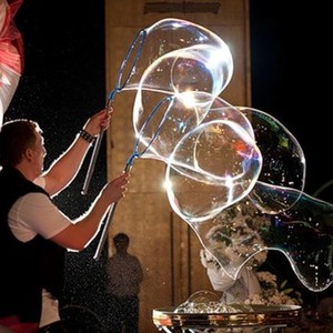 Шоу гігантських бульбашок на весілля, фото 3