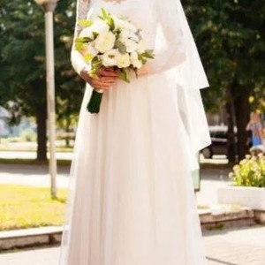Продам весільну сукню, фото 4