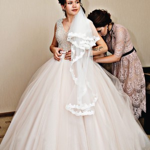 Шикарна весільна сукня!, фото 5