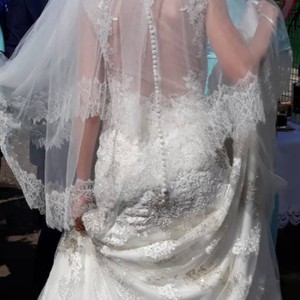Весільне плаття в стилі рибки, фото 32