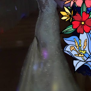 Весільне плаття в стилі рибки, фото 31