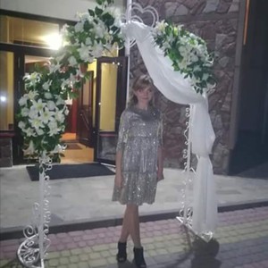Весільна арка ,столик,квіти гіганти, фото 5