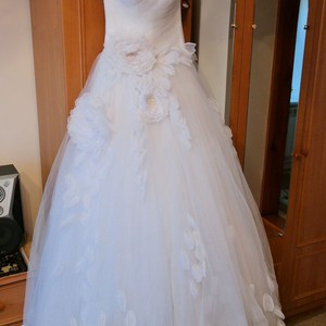 Ніжна весільна сукня!!! В ідеальному стані!, фото 4