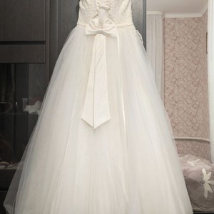 Свадебное платье открытое, фото 3