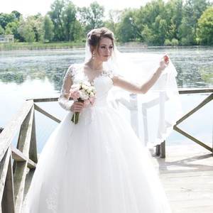 Продам весільну сукню, фото 6