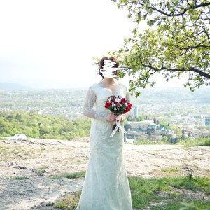 Шикарне весiльне плаття, свадебное платье