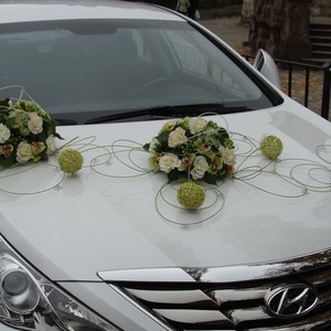 Прикраси на весільні автомобілі, фото 24