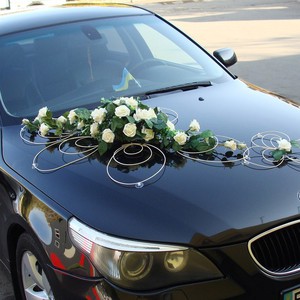 Украшения на свадебные автомобили, фото 6