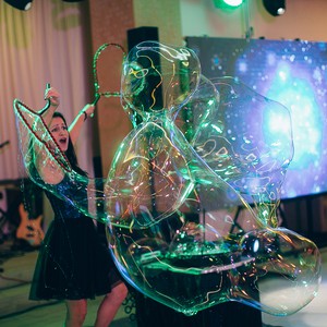 Шоу гигантских мыльных пузырей #zabavna_show, фото 16