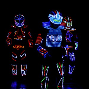 Светловые Роботи гиганти на свадьбу и для детей, фото 8